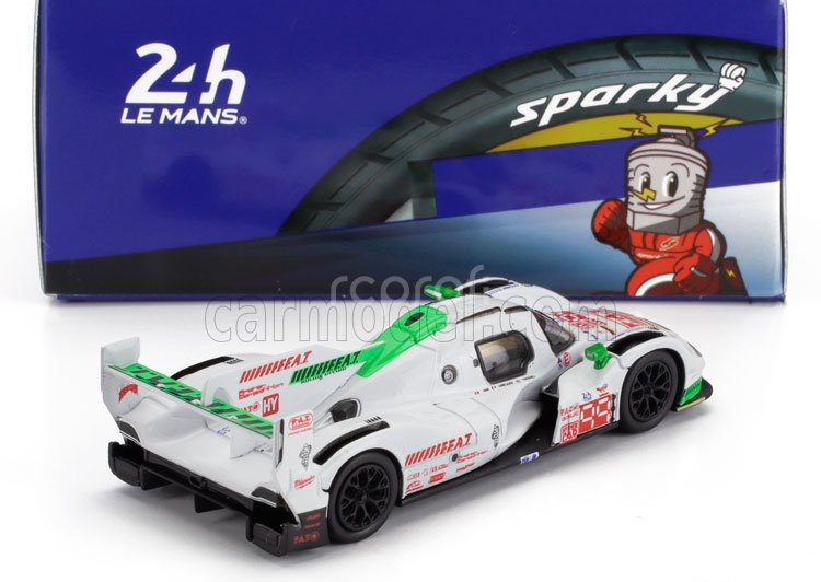 Spark-model Porsche 963 9rd 4.6l Turbo V8 Team Proton Competition N 99 24h Le Mans 2024 Neel Jani - Harry Tincknell - Julien Andlauer 1:64 Bílá Zelená
