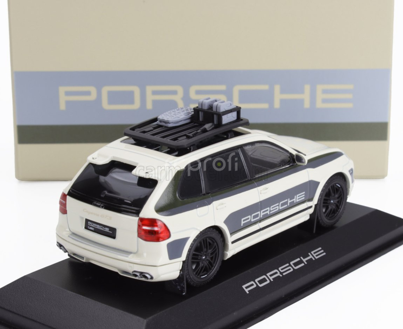 Spark-model Porsche Cayenne Gts (e1) Show Car 2002 1:43 Bílá Šedá