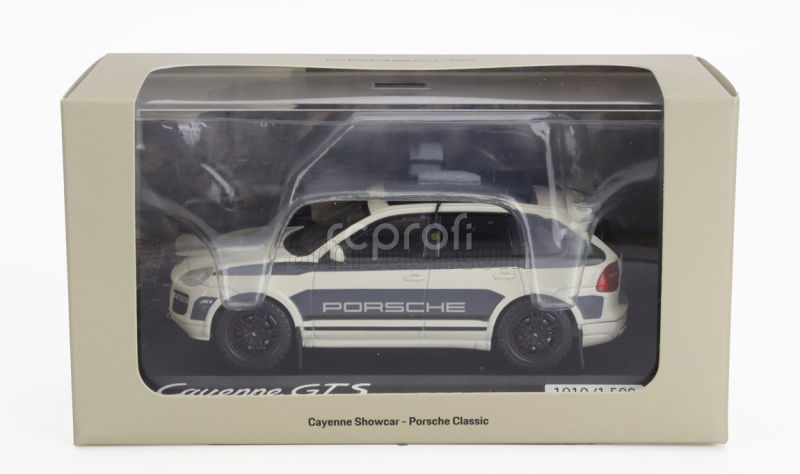 Spark-model Porsche Cayenne Gts (e1) Show Car 2002 1:43 Bílá Šedá