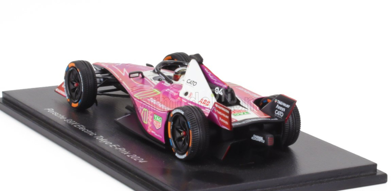 Spark-model Porsche Formula-e 99x Elctric Team Tag Hauer Porsche N 94 Tokyo E-prix 2023-2024 Pascal Wehrlein 1:43 Pink Black
