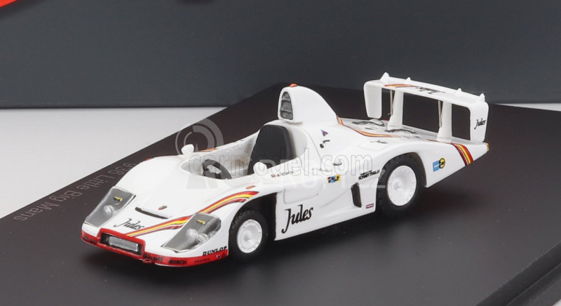 Spark-model Porsche Pedal Car - Type 935 936/81 N 11 Winner 24h Le Mans 1981 - Little Big Mans - With Figures 1:43 Bílá
