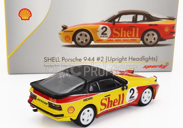 Spark-model Porsche Set 2x 944 Shell N 2 Racing + 944 N 0 Racing Turbo Cup 1989 1:64 Různé