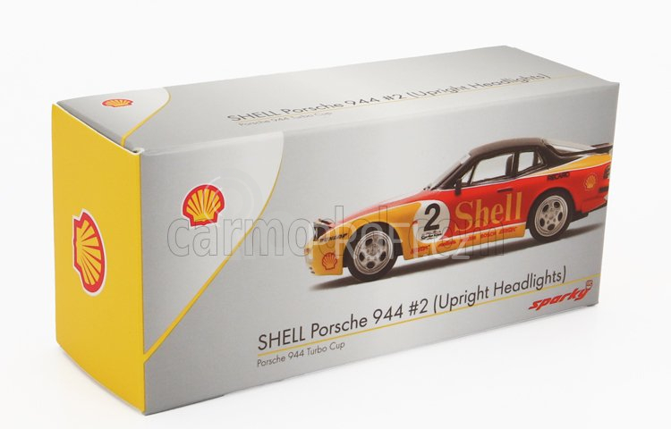 Spark-model Porsche Set 2x 944 Shell N 2 Racing + 944 N 0 Racing Turbo Cup 1989 1:64 Různé
