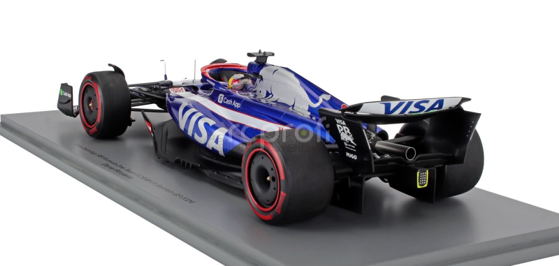 Spark-model Racing bulls F1 Vcarb-01 Team Visa Cash App N 3 Bahrain Gp 2024 Daniel Ricciardo 1:18 Modrá Bílá