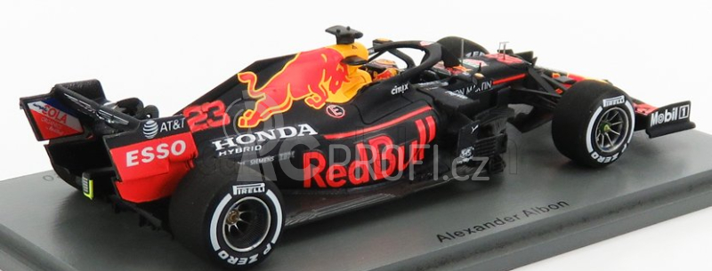 Spark-model Red bull F1  Rb16 Honda Team Aston Martin N 23 Test 2020 A.albon 1:43 Matná Modrá Červená Žlutá