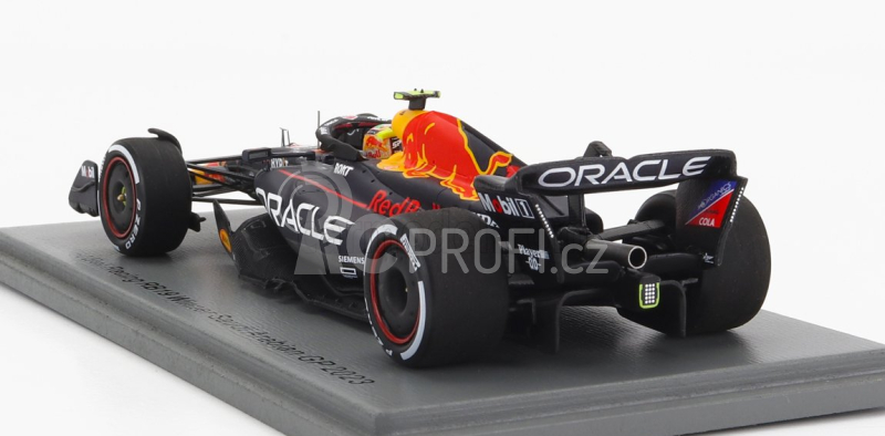 Spark-model Red bull F1  Rb19 Team Oracle Red Bull Racing N 11 2nd Bahrain Gp 2023 Sergio Perez 1:43 Matt Blue