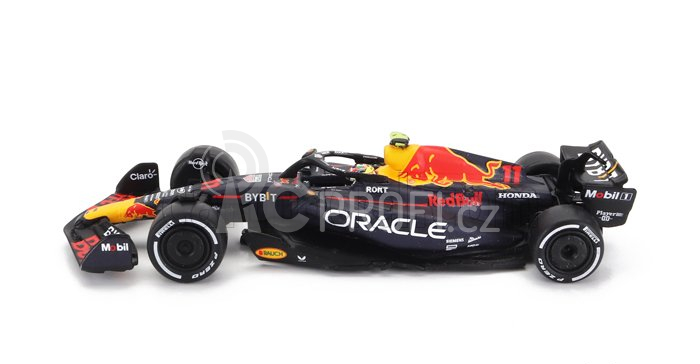 Spark-model Red bull F1  Rb19 Team Oracle Red Bull Racing N 11 Season 2023 Sergio Perez 1:64 Matt Blue