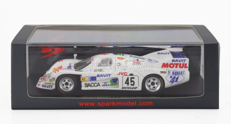 Spark-model Rondeau M382 N 45 24h  Le Mans 1984 Christian Bussi - Bruno Ilien - Jack Griffin 1:43 Bílá