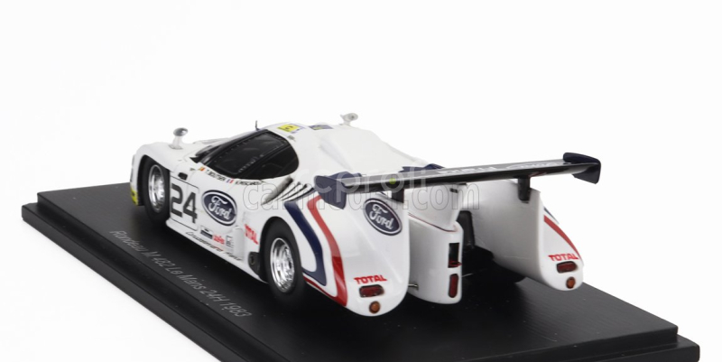 Spark-model Rondeau M482 4.0l V8 Team Ford Concessionaires N 24 24h Le Mans 1983 Henry Pescarolo - Thierry Boutsen 1:43 Bílá