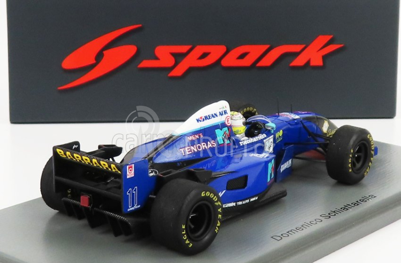 Spark-model Simtek F1  S951 N 11 Monaco Gp 1995 D.schiattarella 1:43 Blue