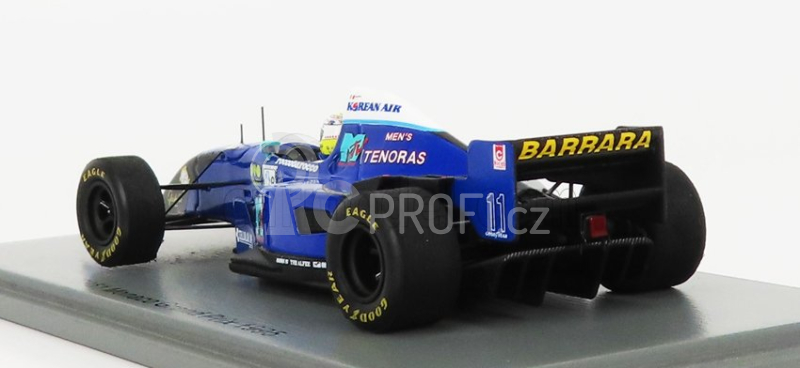 Spark-model Simtek F1  S951 N 11 Monaco Gp 1995 D.schiattarella 1:43 Blue