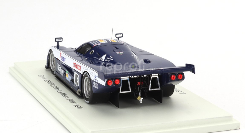Spark-model Spice Se88c 3.3l V8 Team Mako N 103 24h Le Mans 1990 Robbie Stirling - James Shead - Ross Hyett 1:43 Modrá Bílá