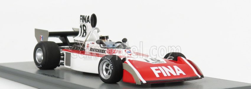 Spark-model Surtees F1  Ts16 N 18 Usa Gp 1974 J.dolhem 1:43 Červená Bílá