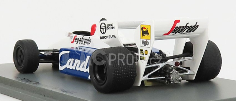Spark-model Toleman F1  Tg184 Hart Turbo N 20 Monaco Gp 1984 J.cecotto 1:43 Bílá Modrá