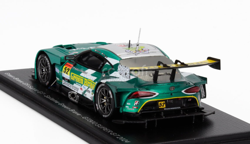 Spark-model Toyota Gr Supra Team Saitama Green Brave N 52 Gt300 Class Super Gt 2024 Hiroki Yoshisa - Seita Nonaka 1:43 Green Met