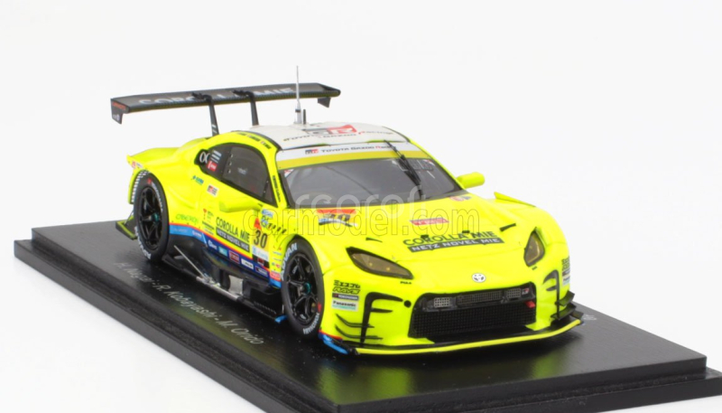 Spark-model Toyota Gr86 Gt Team Apr N 30 Gt300 Class Super Gt 2024 Hiroaki Nagai - Rikuto Kobayashi - Manabu Orido 1:43 Žlutá