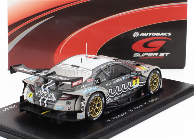 Spark-model Toyota Gr86 Gt Team Muta Inging Racing N 2 Gt300 Class Super Gt 2024 Yuui Tsutsumi - Hibiki Taira 1:43 Stříbrná Černá