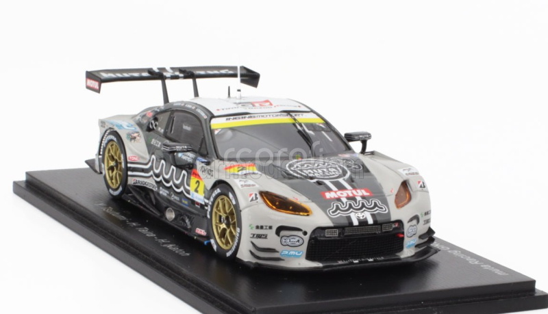Spark-model Toyota Gr86 Gt Team Muta Inging Racing N 2 Gt300 Class Super Gt 2024 Yuui Tsutsumi - Hibiki Taira 1:43 Stříbrná Černá