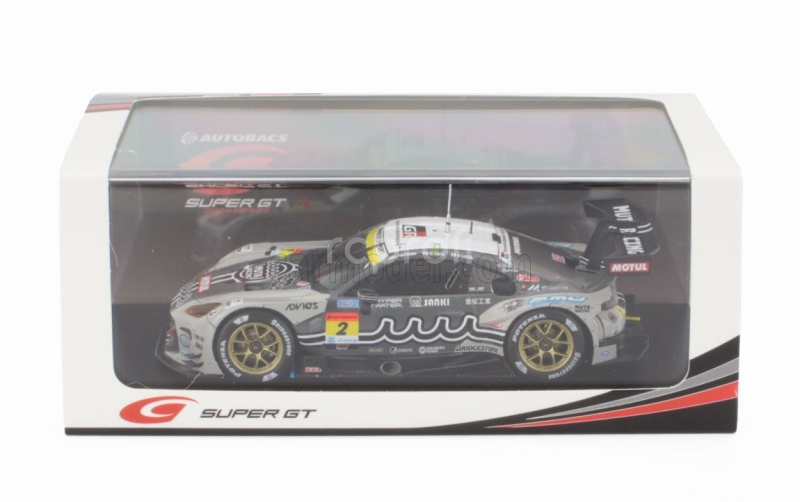 Spark-model Toyota Gr86 Gt Team Muta Inging Racing N 2 Gt300 Class Super Gt 2024 Yuui Tsutsumi - Hibiki Taira 1:43 Stříbrná Černá