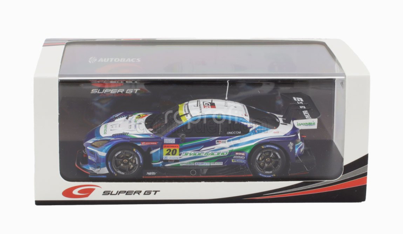 Spark-model Toyota Gr86 Gt Team Shade Racing N 20 Gt300 Class Super Gt 2024 Katsuyuki Hiranaka - Eijiro Shimizu 1:43 Modrá Bílá