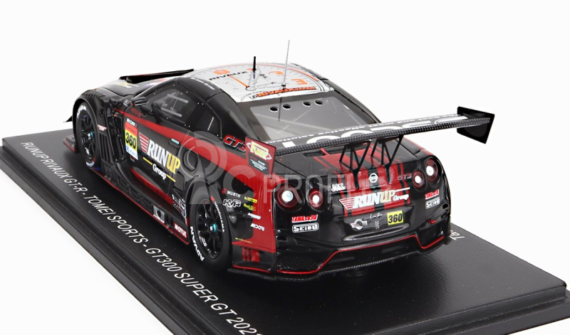 Spark-model Toyota Gt-r Team Tomei Sport N 360 Gt300 Class Super Gt 2023 T.aoki - A.tanaka - T.otaki 1:43 Šedá Červená