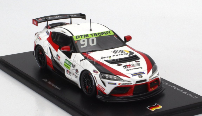 Spark-model Toyota Supra Gr Gt4 Team Toyota Gazoo Racing N 90 Europe Champion Dtm Trophy 2022 Tim Heinemann 1:43 Bílá Červená Černá
