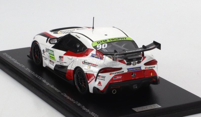 Spark-model Toyota Supra Gr Gt4 Team Toyota Gazoo Racing N 90 Europe Champion Dtm Trophy 2022 Tim Heinemann 1:43 Bílá Červená Černá