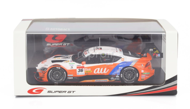 Spark-model Toyota Supra Gr Team Tgr N 36 Gt500 Class Gt500 Super Gt 2020 Yuhi Sekiguchi - Sacha Fenestraz 1:43 Oranžová Bílá