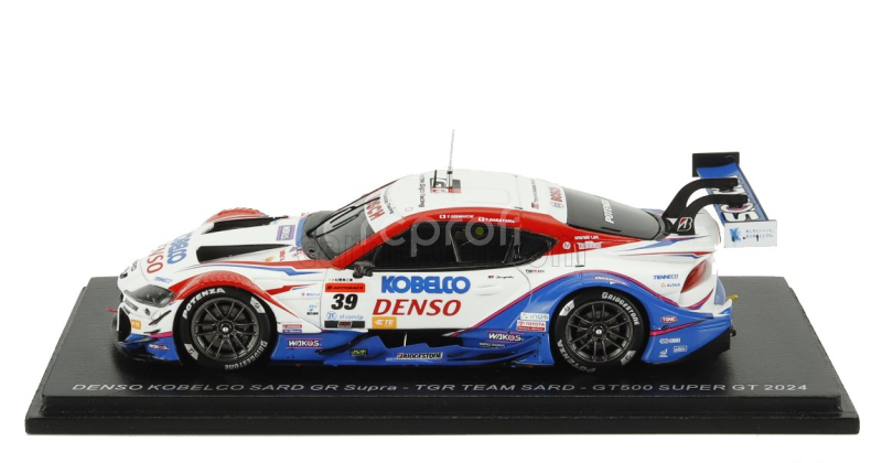 Spark-model Toyota Supra Gr Team Tgr Sard N 39 Gt500 Class Super Gt 2024 Yuhi Sekiguchi - Yuichi Nakayama 1:43 Bílá Modrá Červená