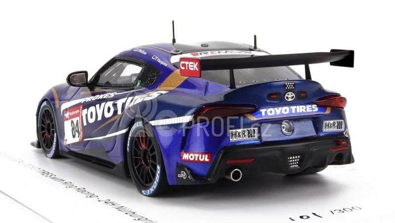 Spark-model Toyota Supra Gr Team Toyo Tires N 84 24h Nurburgring 2022 L.d.arnold - J.waldow - T.vazques Garcia 1:43 Modrá Met Černá