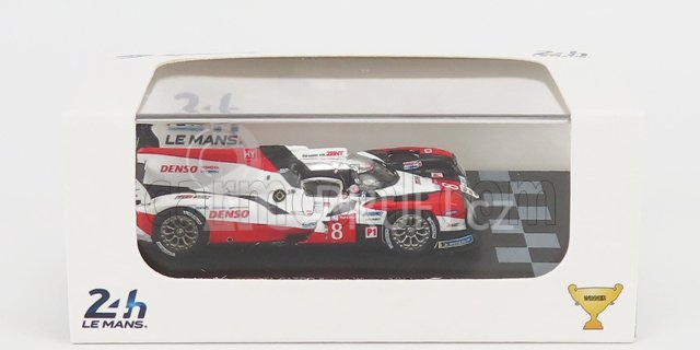 Spark-model Toyota Ts050 2.4l Hybrid Turbo V6 Team Toyota Gazoo Racing N 8 Winner 24h Le Mans 2020 S.buemi - B.hartley - K.nakajima 1:87 Červená Bílá