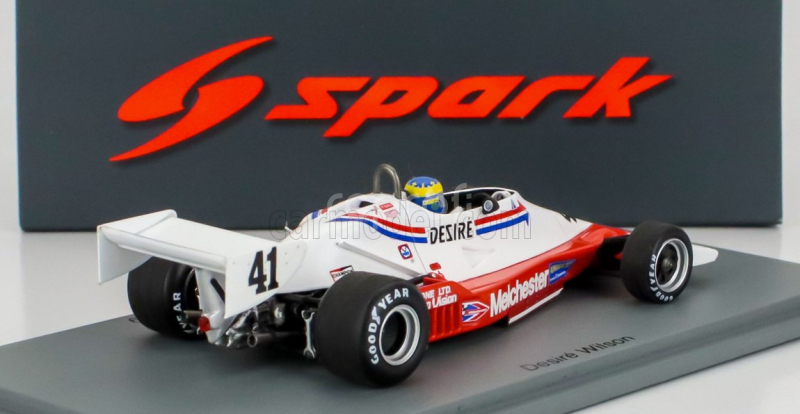 Spark-model Tyrrell F1  008 N 41 Race Of Champions 1979 Desire Wilson 1:43 Červená Bílá