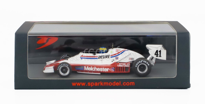 Spark-model Tyrrell F1  008 N 41 Race Of Champions 1979 Desire Wilson 1:43 Červená Bílá