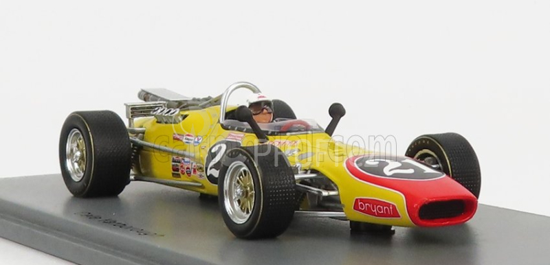 Spark-model Vollstedt N 21 Indy 500 1967 C.yarborough 1:43 Žlutá Červená