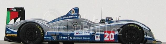 Spark-model Zytek 09sc N 20 24h Le Mans 2011 W.hughes - O.pla - M.amaral 1:43 Šedá Met Modrá Met