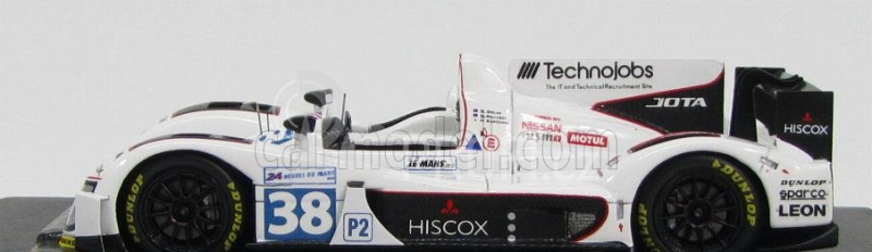 Spark-model Zytek Z11sn Nissan Team Jota N 38 36th 24h Le Mans 2012 S.hancock - S.dolan - H.kurosawa 1:43 Bílá Černá