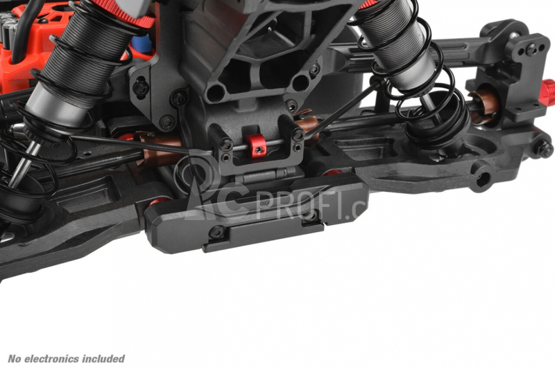 SPARK XB-6 - BUGGY 4WD - ROLLER šasi - bez elektroniky, červená