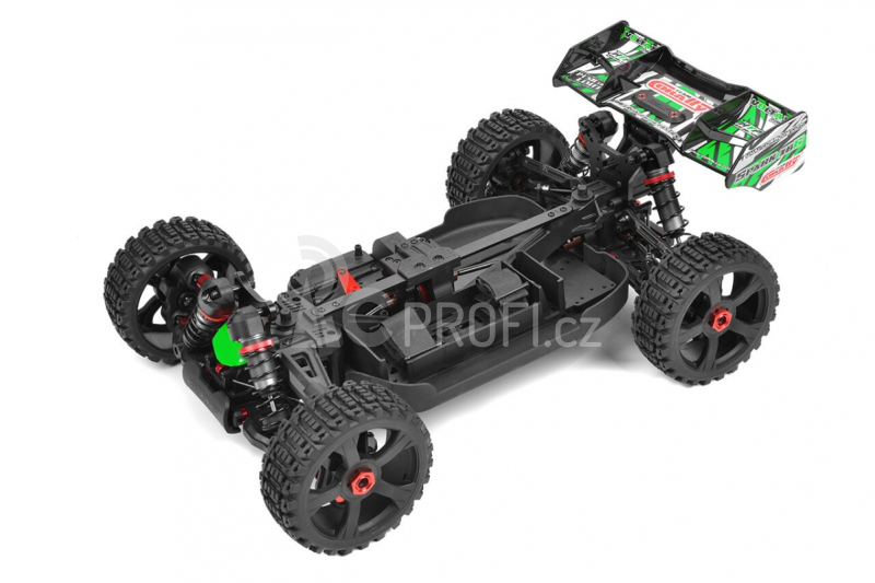 SPARK XB-6 - BUGGY 4WD - ROLLER šasi - bez elektroniky, zelená