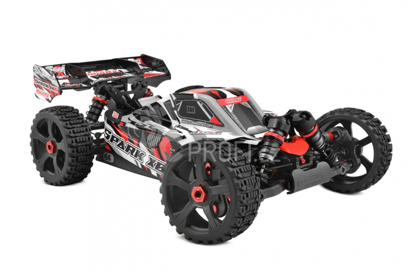 SPARK XB-6S - BUGGY 4WD - RTR, červená