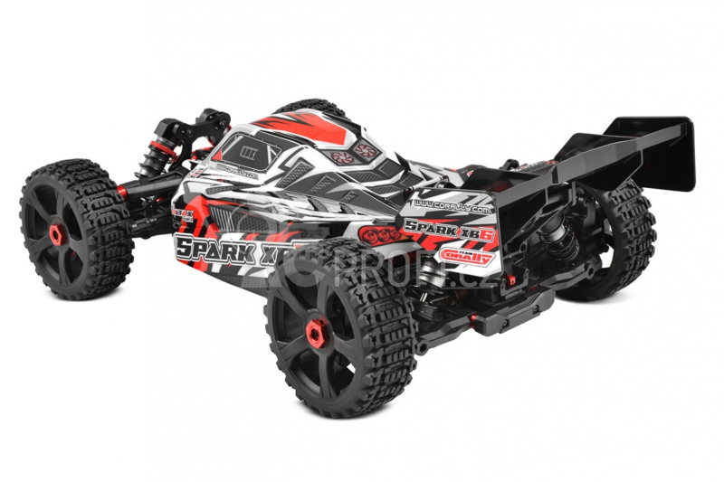 SPARK XB-6S - BUGGY 4WD - RTR, červená