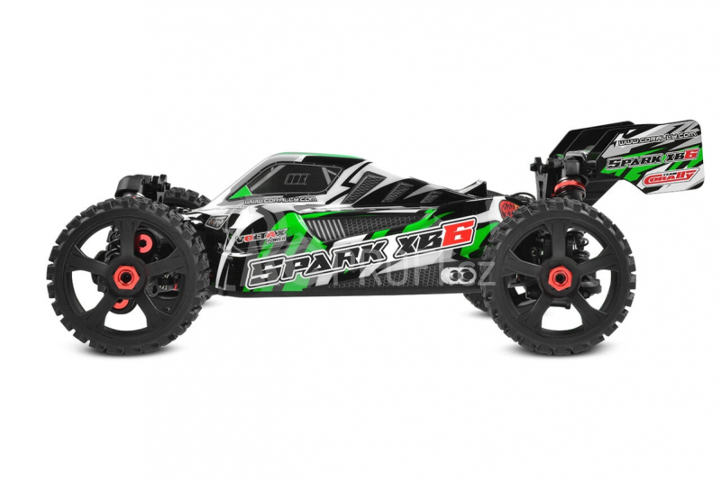 SPARK XB-6S - BUGGY 4WD - RTR, zelená