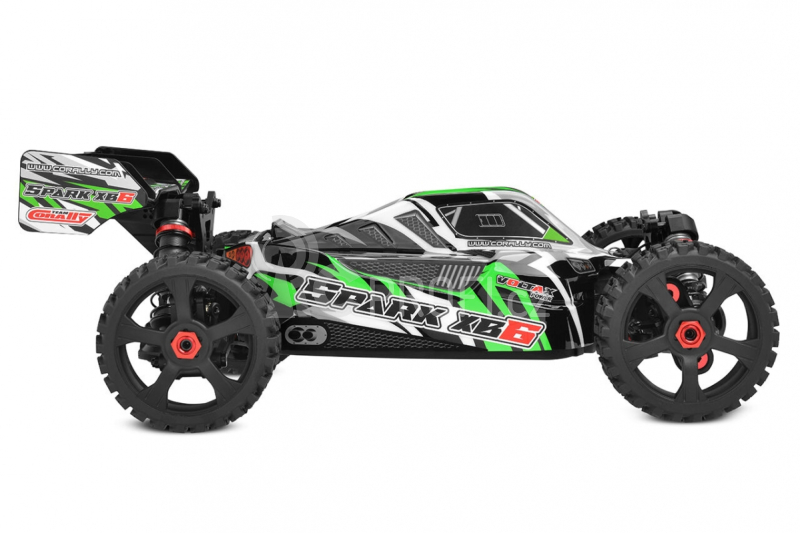 SPARK XB-6S - BUGGY 4WD - RTR, zelená