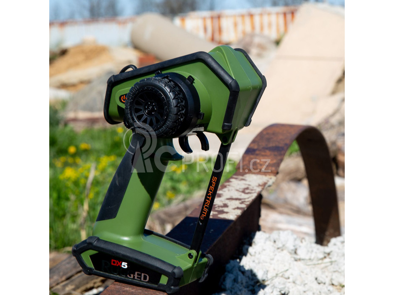 Spektrum DX5 Rugged DSMR zelený pouze vysílač