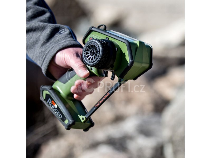 Spektrum DX5 Rugged DSMR zelený pouze vysílač