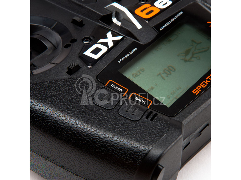 Spektrum DX6e DSMX, 3x AR610