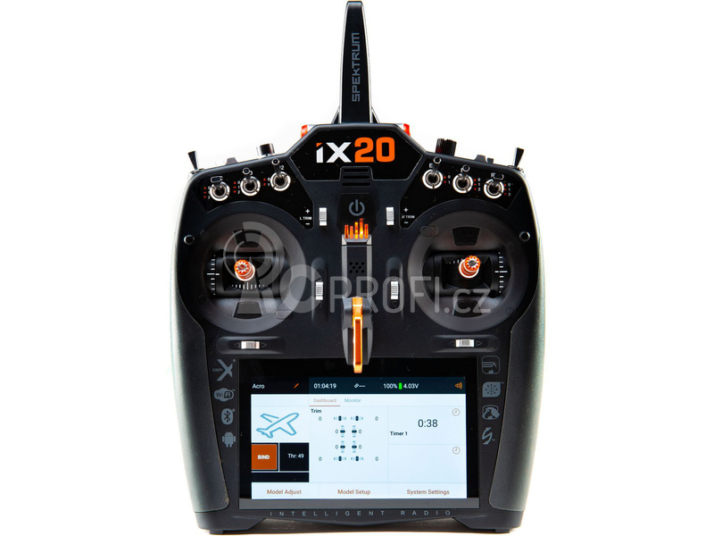 Spektrum iX20 DSMX pouze vysílač, kufr