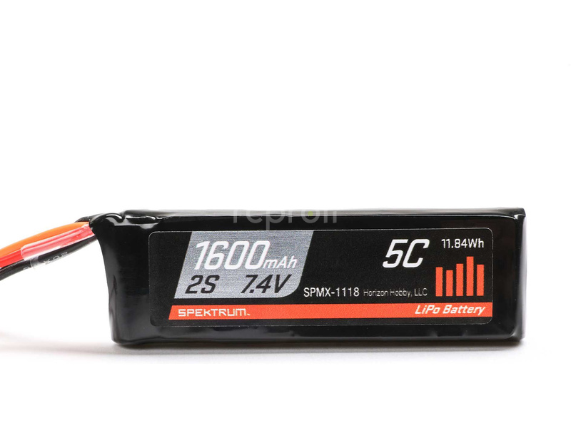 Spektrum LiPo 7.4V 1600mAh Rx 5C