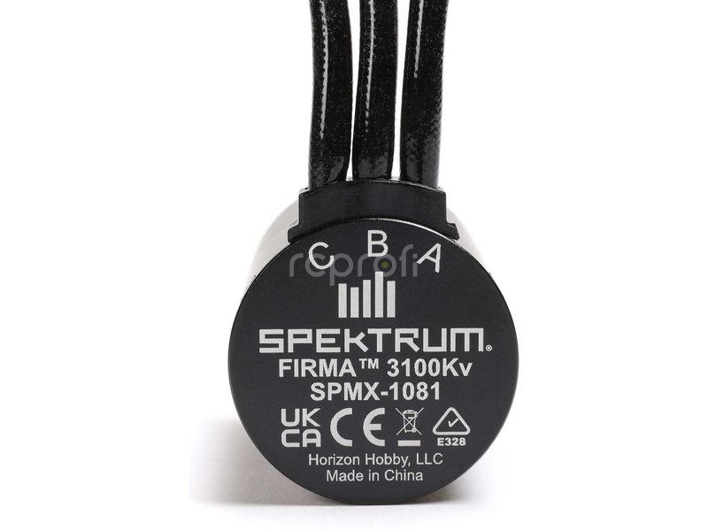 Spektrum motor střídavý Firma 3660 3100ot/V 4P 5mm