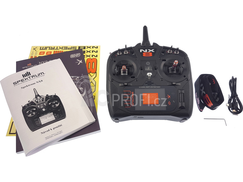 Spektrum NX8 DSMX pouze vysílač