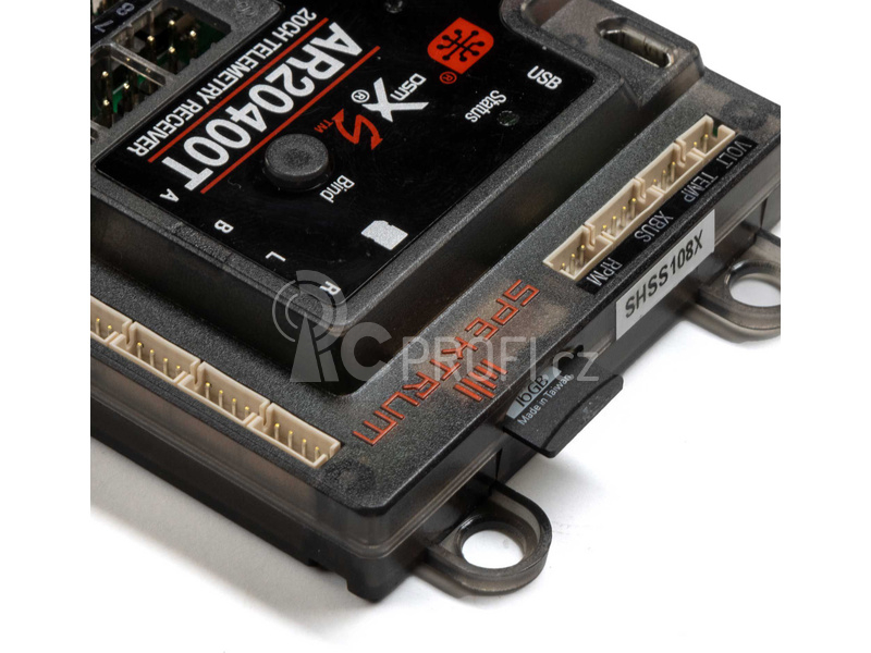 Spektrum přijímač AR20400T 20CH PowerSafe s telemetrií